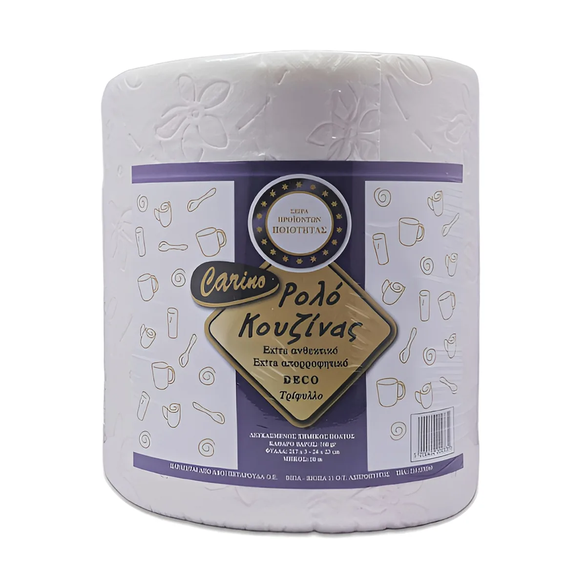 Carino Deco Χαρτί Κουζίνας 3φυλλο 800gr 1τεμ.