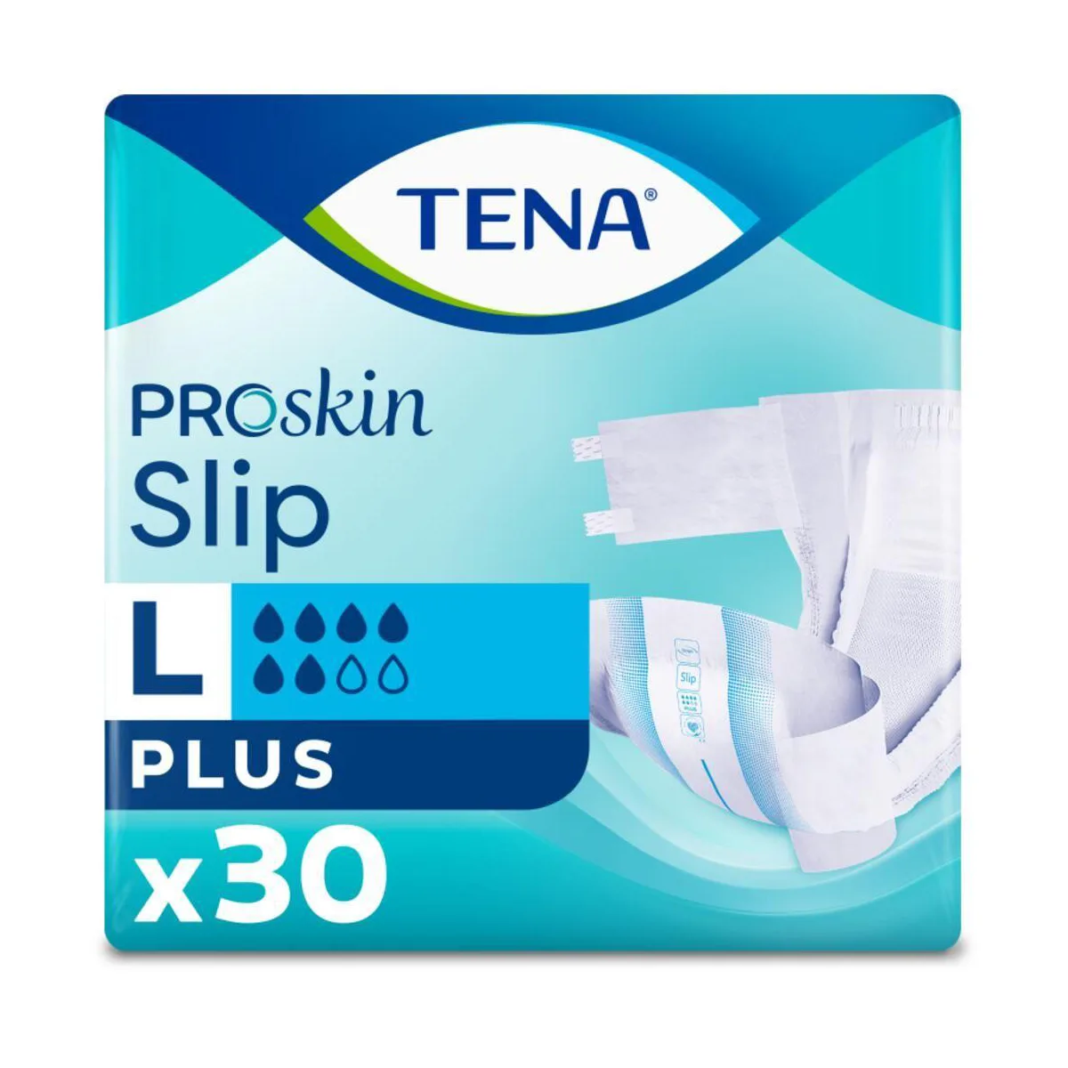 Tena Πάνα Ακράτειας Ενηλίκων Proskin Slip Plus Large 30τεμ.