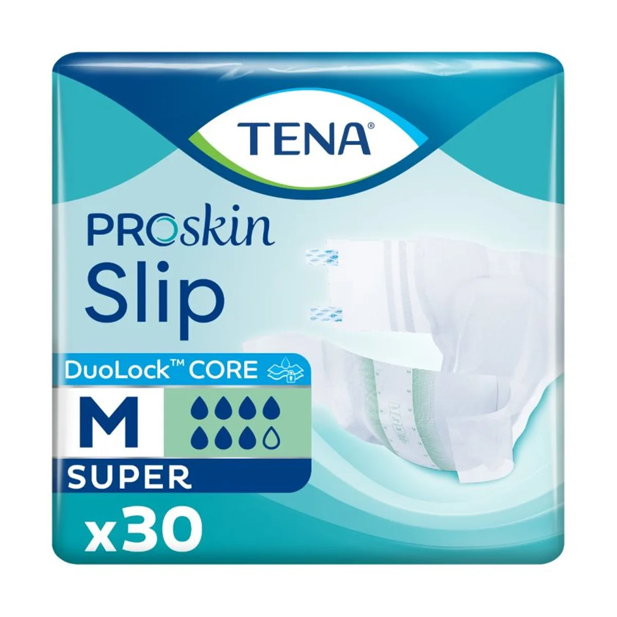 Tena Πάνα Ακράτειας Ενηλίκων Proskin Slip Plus Medium 30τεμ.