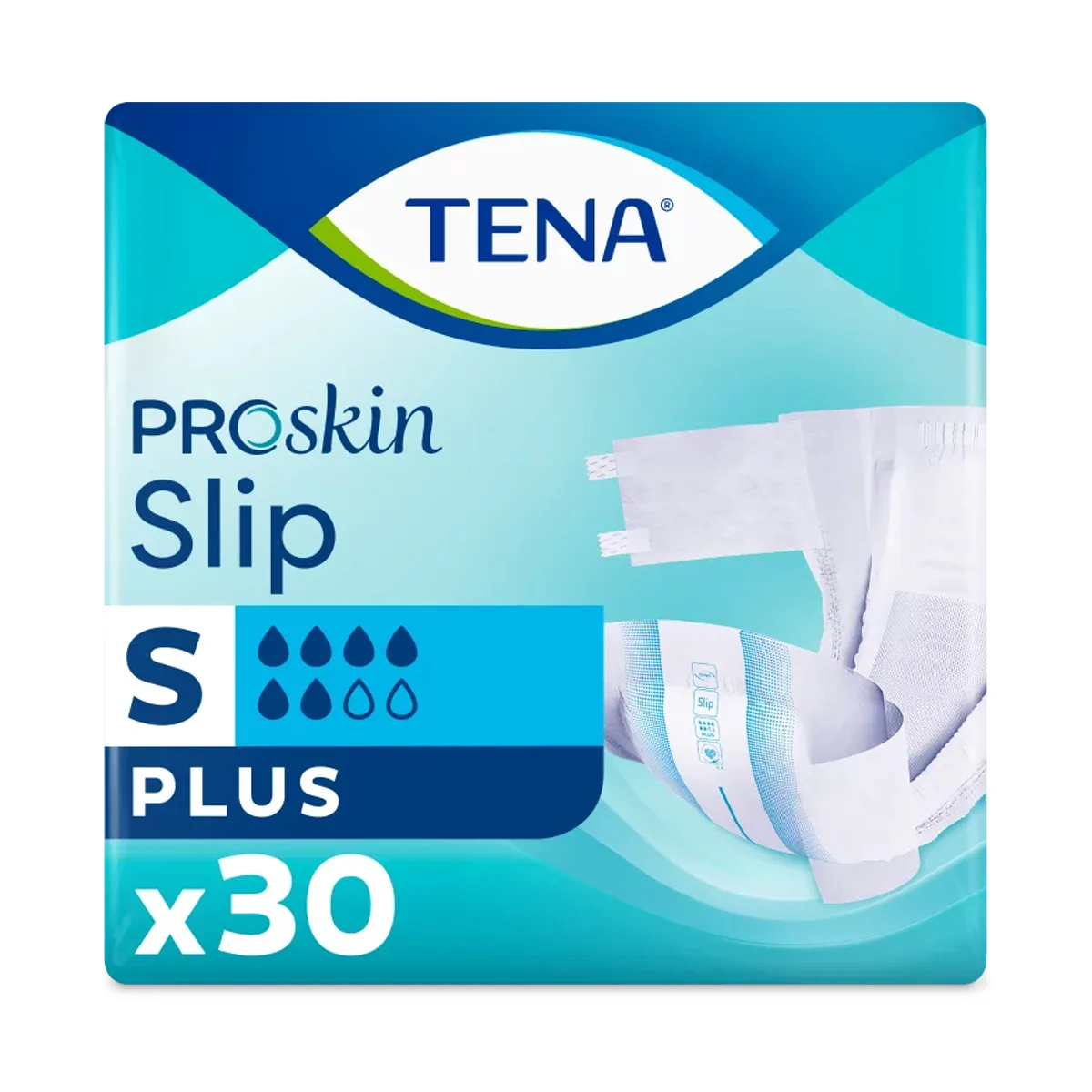 Tena Πάνα Ακράτειας Ενηλίκων Proskin Slip Plus Small 30τεμ.