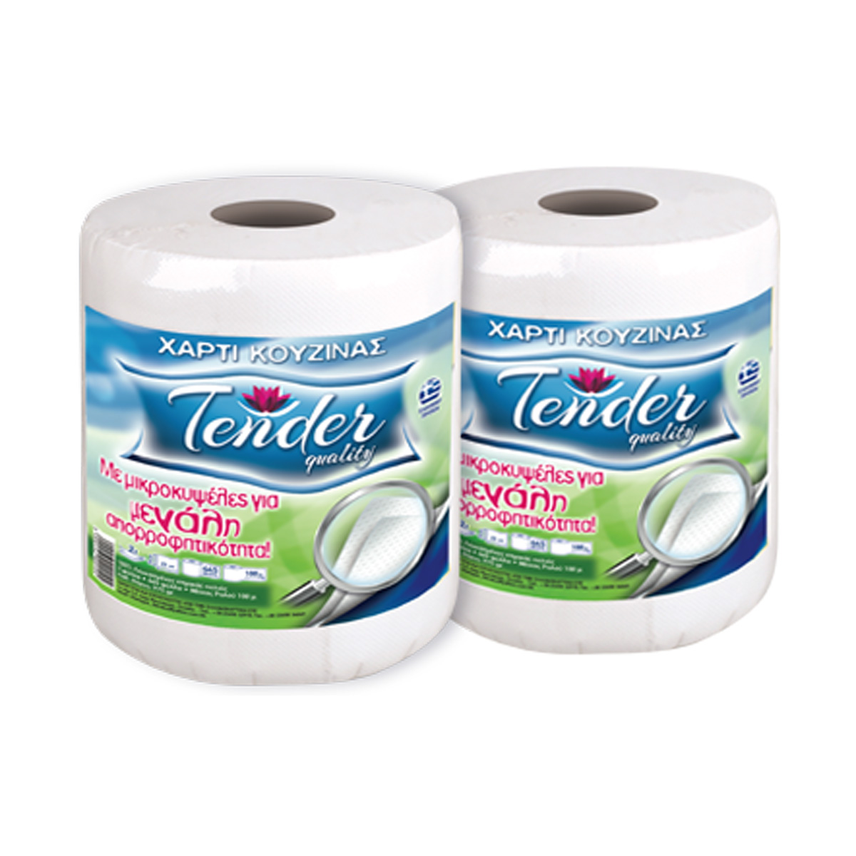 Tender Χαρτί Κουζίνας 975gr